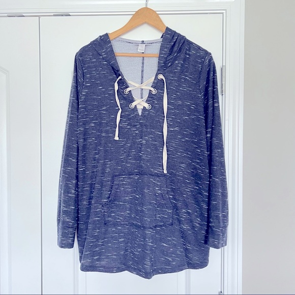 Motherhood Maternity Tops - Large Maternity Hoodie